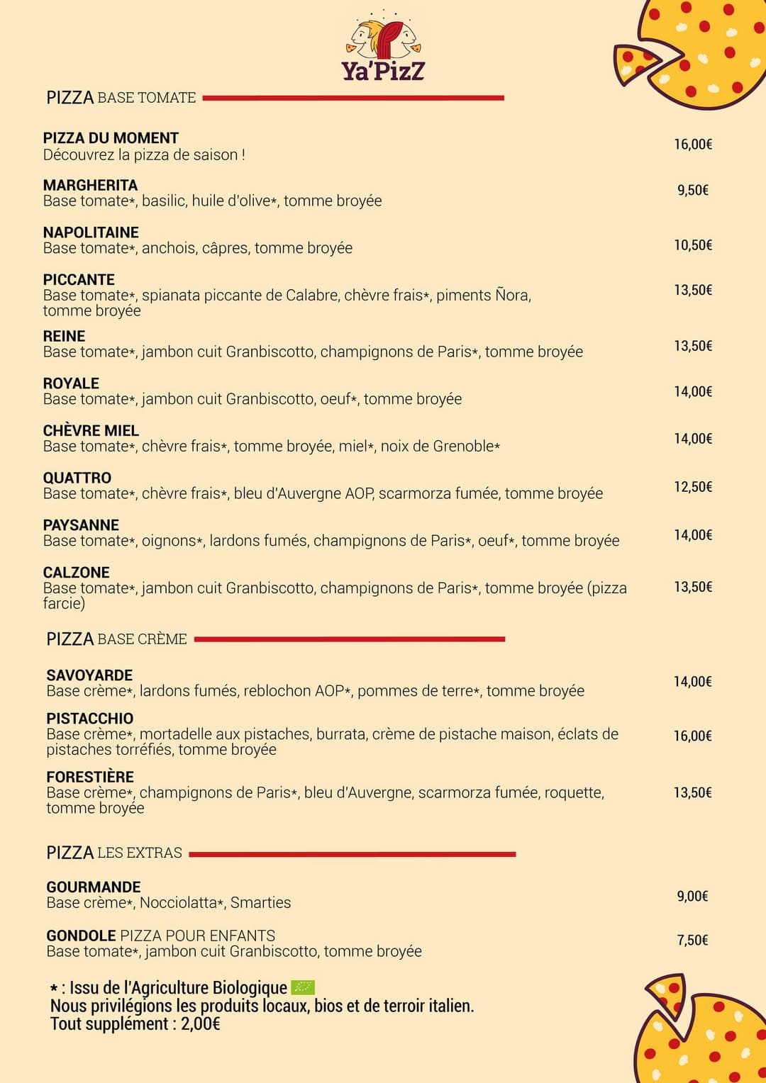 L'équipe Ya'Pizz en pleine action